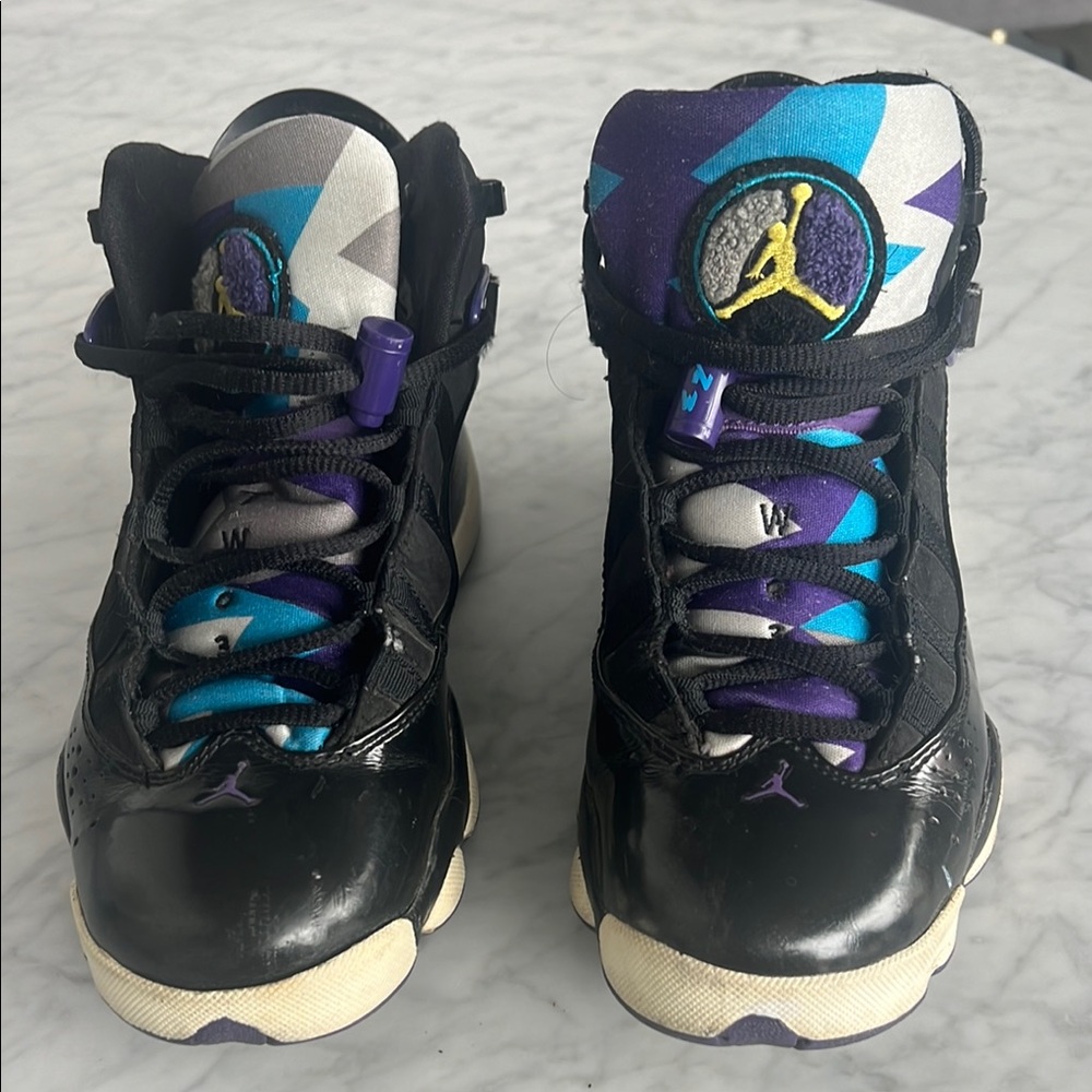 NIKE Air Jordan JORDAN 6Y/Woman’s 7.5 RINGS GS 'AQUA'